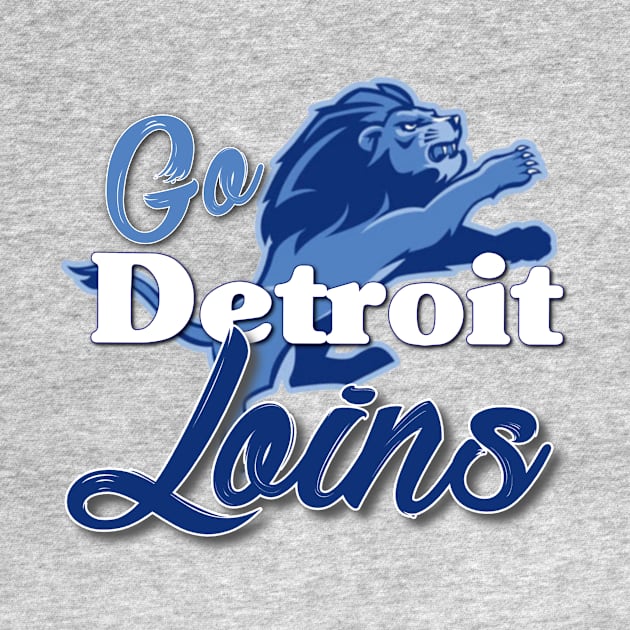 detroit lions by Light Up Glow 